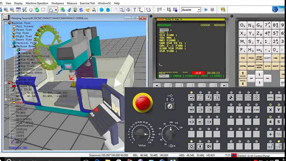 FANUC CAM software CNC EDM Machines Explore FANUC Controls A Beginner’s Guide to Mastery ROSNOK CNC MACHINE