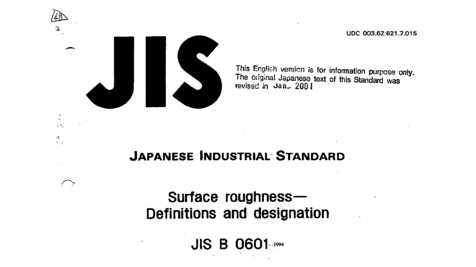 JIS B0601 Ra Value Standards and Classification Across Industries Understanding Ra Value Everything You Need to Know ROSNOK CNC MACHINE