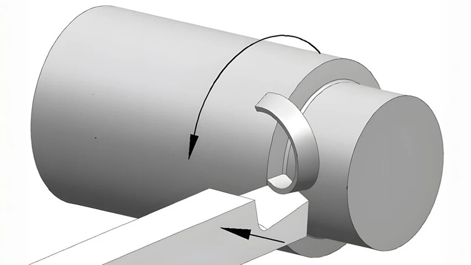 Straight Turning 12 Types of Turning Operations You Should Know ROSNOK CNC MACHINE