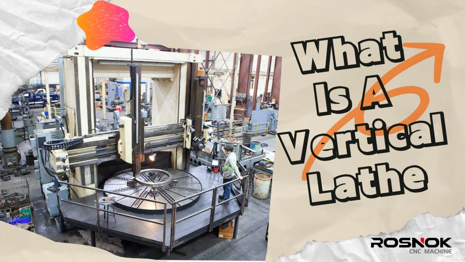 What Is a Vertical Lathe Discover How It Works Easily ROSNOK CNC MACHINE