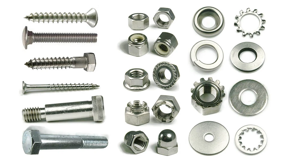 Types of Fasteners Used in Manufacturing: A Complete Guide 2 Bolt Nut Screw Washer fastener Types of Fasteners Types of Fasteners Used in Manufacturing A Complete Guide ROSNOK CNC MACHINE
