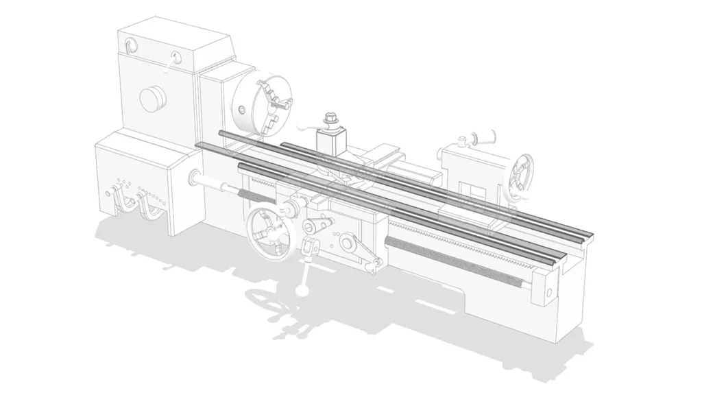 LATHE MACHINE Guideways What Is a Horizontal Lathe Everything You Need to Know ROSNOK CNC MACHINE
