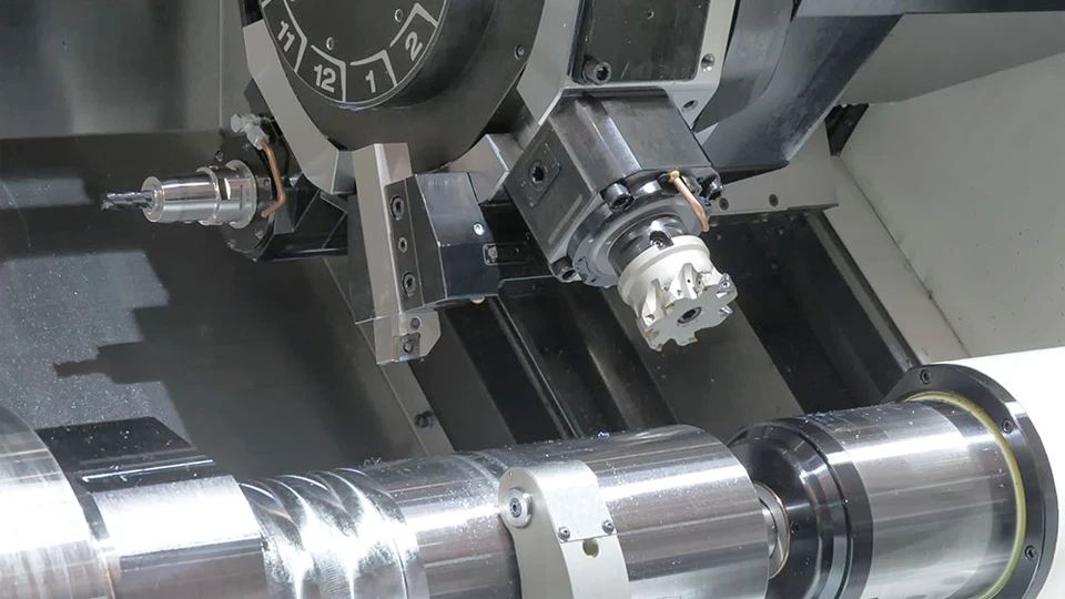 Slant Bed CNC Horizontal Turning Centers CNC Lathe vs Turning Center - What's the Key Difference ROSNOK CNC MACHINE From China