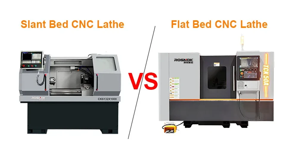 Slant-Bed vs. Flat-Bed What Is a Horizontal Lathe Everything You Need to Know ROSNOK CNC MACHINE