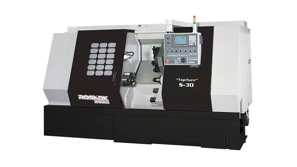 slant bed lathe CNC Lathe vs Turning Center - What's the Key Difference ROSNOK CNC MACHINE From China