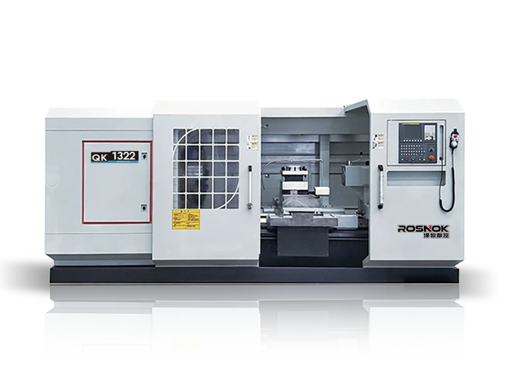 China QK1313 QK1316 QK1319 QK1322 High-Performance CNC Pipe Threading Lathe Machine for Precision and Productivity​ ROSNOK CNC MACHINE