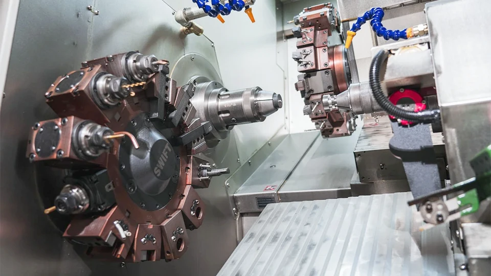 What Is Live Tooling and Why It Matters in CNC Lathes 7 CNC Turning Center with Power Turret What Is Live Tooling and Why It Matters in CNC Lathes