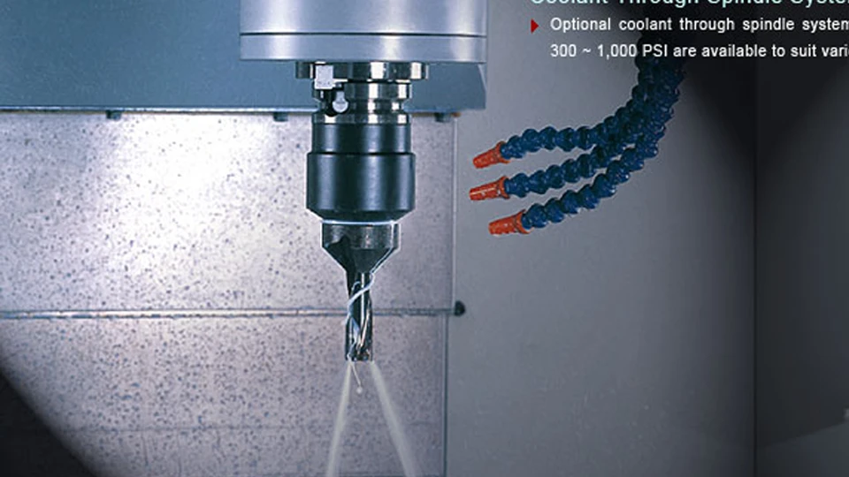 Machining Center Through-Spindle Coolant What Is Through-Spindle Coolant (TSC) and Why It Matters