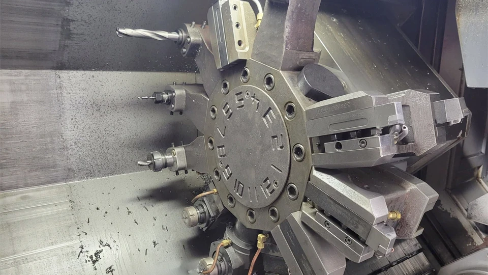 What Is Live Tooling and Why It Matters in CNC Lathes 6 Power Tool Turret What Is Live Tooling and Why It Matters in CNC Lathes