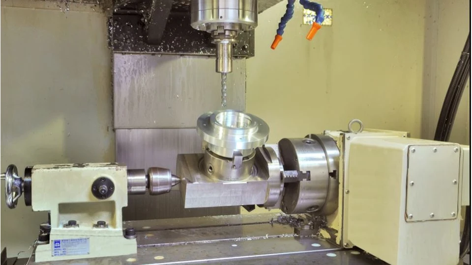 Difference Between 3-Axis, 4-Axis, and 5-Axis CNC Machining 5 4-Axis machining Difference Between 3-Axis, 4-Axis, and 5-Axis CNC Machining