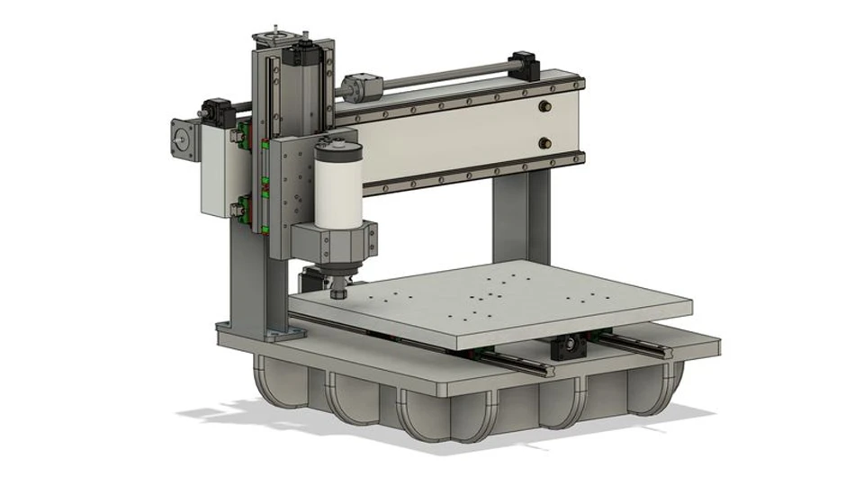 Parts of a CNC Milling Machine: Key Components Explained 2 Base and Column – The Structural Foundation Parts of a CNC Milling Machine Key Components Explained