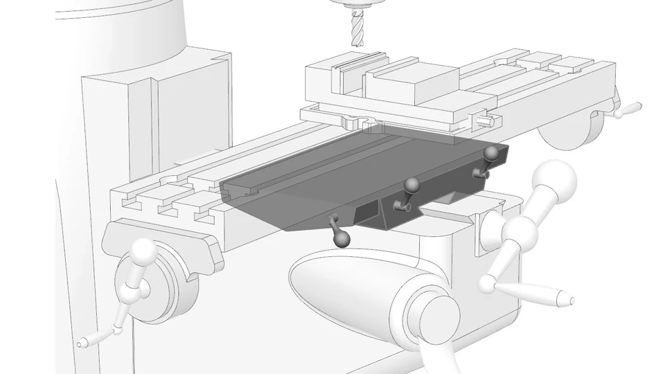 Parts of a CNC Milling Machine: Key Components Explained 3 Saddle and Knee – The Vertical Support Elements Parts of a CNC Milling Machine Key Components Explained
