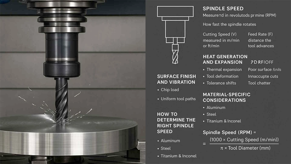 Parts of a CNC Milling Machine: Key Components Explained 4 Spindle – The Rotational Power Center Parts of a CNC Milling Machine Key Components Explained