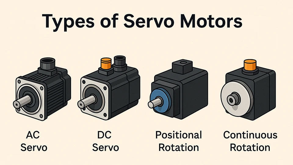 Servo Motor for CNC Machine: Everything You Need to Know 4 Types of Servo Motors Servo Motor for CNC Machine Everything You Need to Know