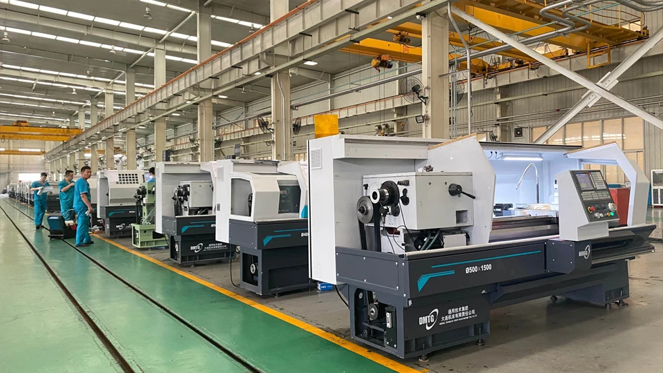 Top 10 Lathe Machine Manufacturers in China 4 DMTG factory Top 10 Lathe Machine Manufacturers in China