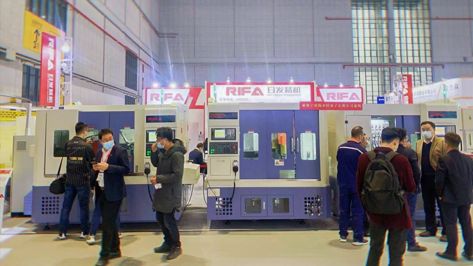 Top 10 Lathe Machine Manufacturers in China 10 Rifa Precision Machinery Co., Ltd. Exhibition Top 10 Lathe Machine Manufacturers in China