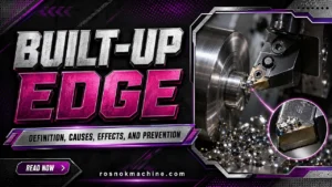 Built-Up Edge Definition, Causes, Effects, and Prevention