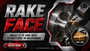 Rake Face What It Is and Why It Matters in machining
