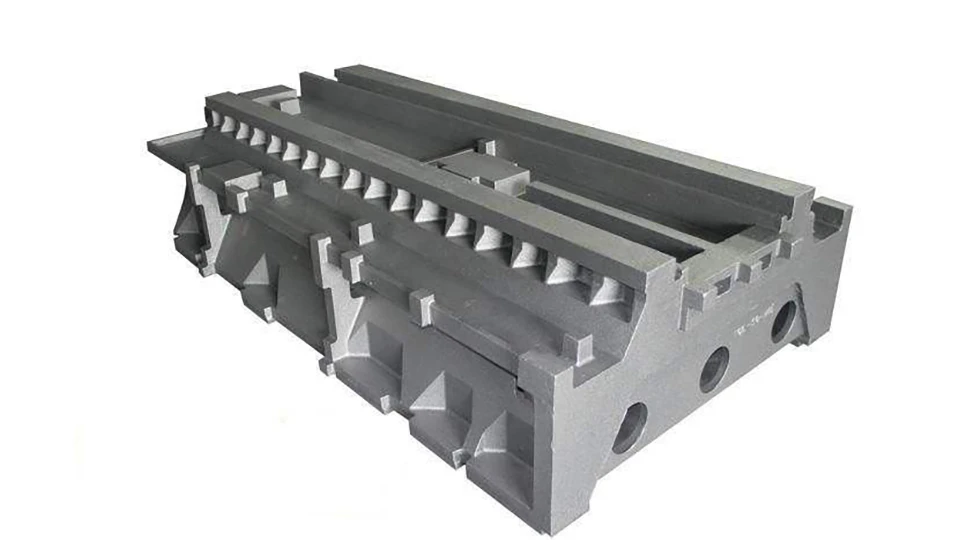 CNC Machines Structure: Why Cast Iron Is the Best Choice? 4 Cast Iron Machine Bed in CNC Machines Structure